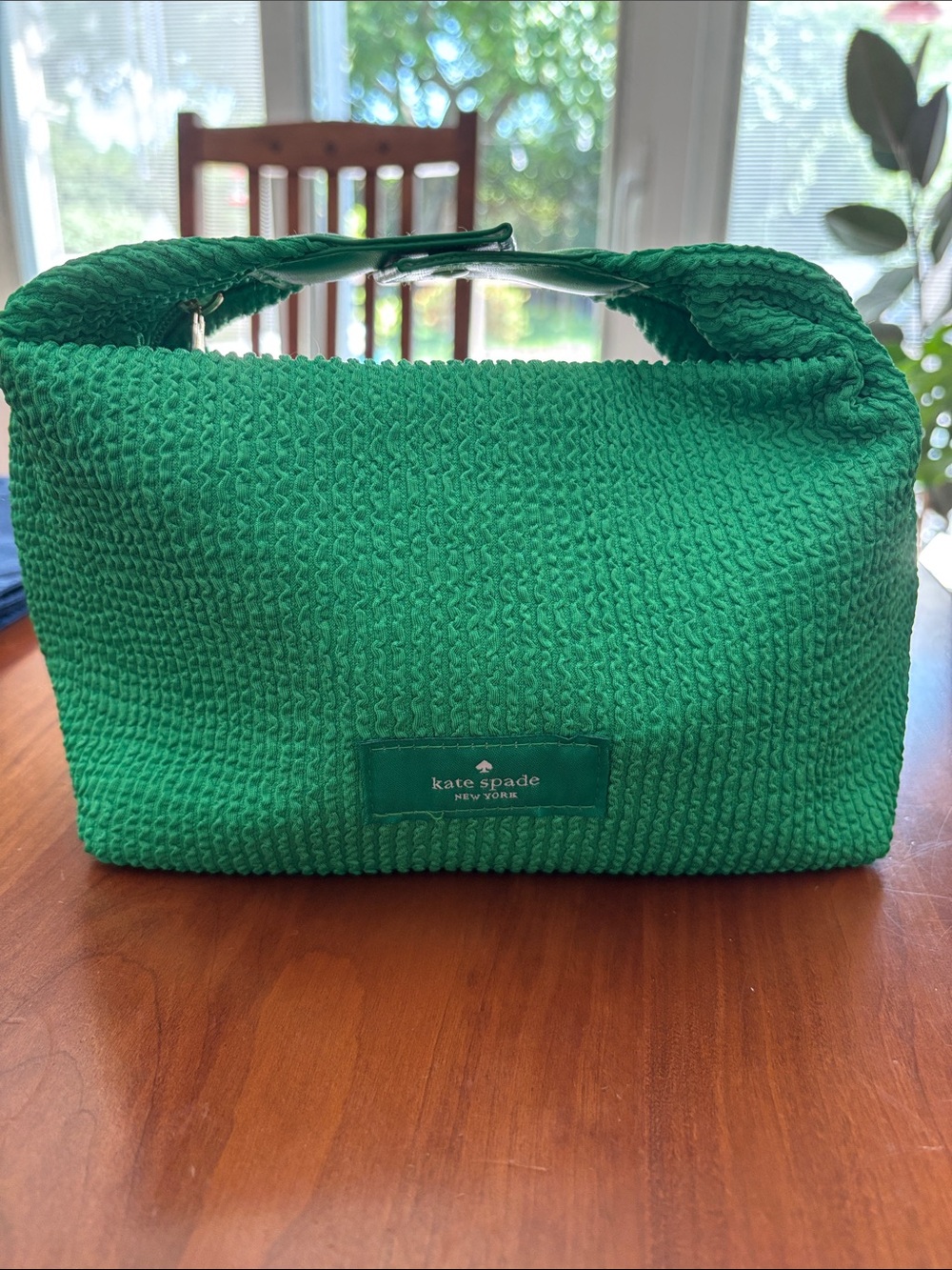 kate spade Emerald Green Cosmetic Pouch